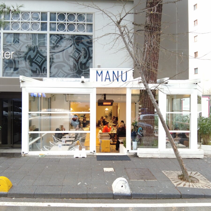 Manu Cafe Ofis Bölme – Pergola – Giyotin Cam Sistemleri Projemiz
